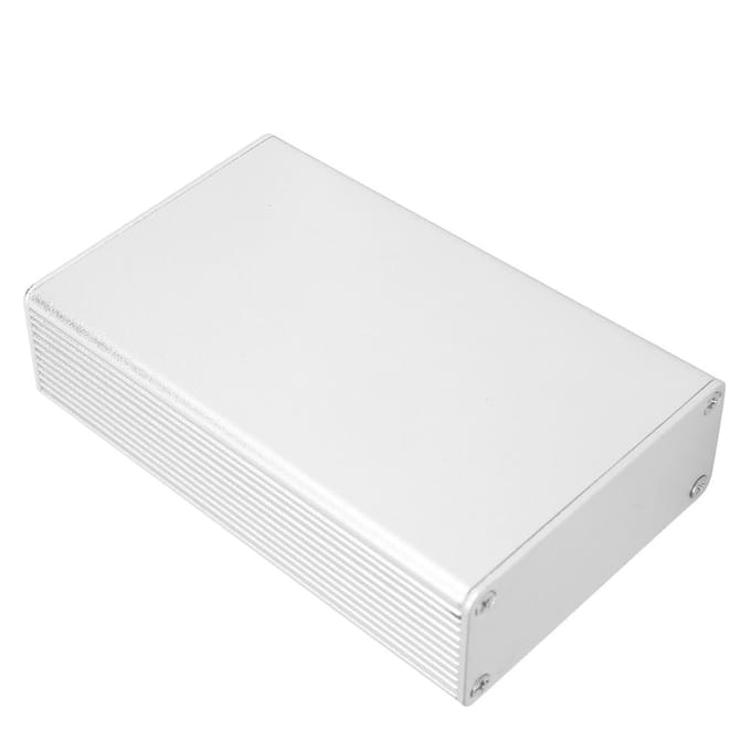Geïntegreerde Aluminium Koelbehuizing Elektronische Doos voor Printplaat GPRS 27x66x100mm