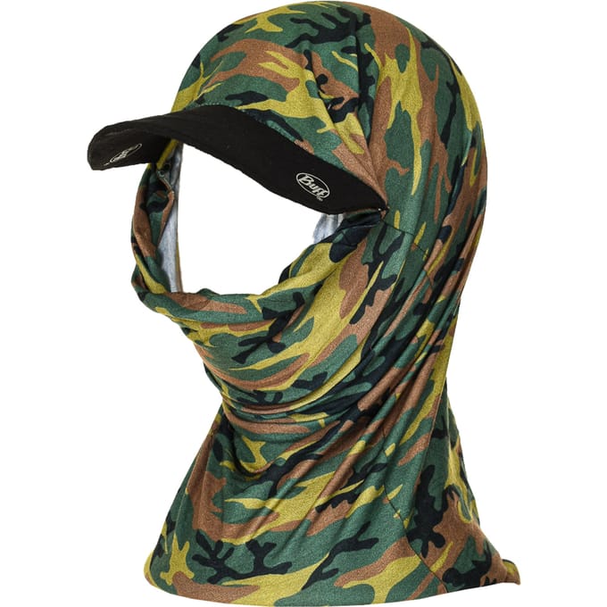 Camo multifunctionele tubular met vizier 64700 unisex