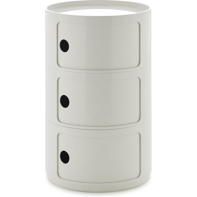 Kartell Nieuwe Componibili BIG 3 elementen - wit