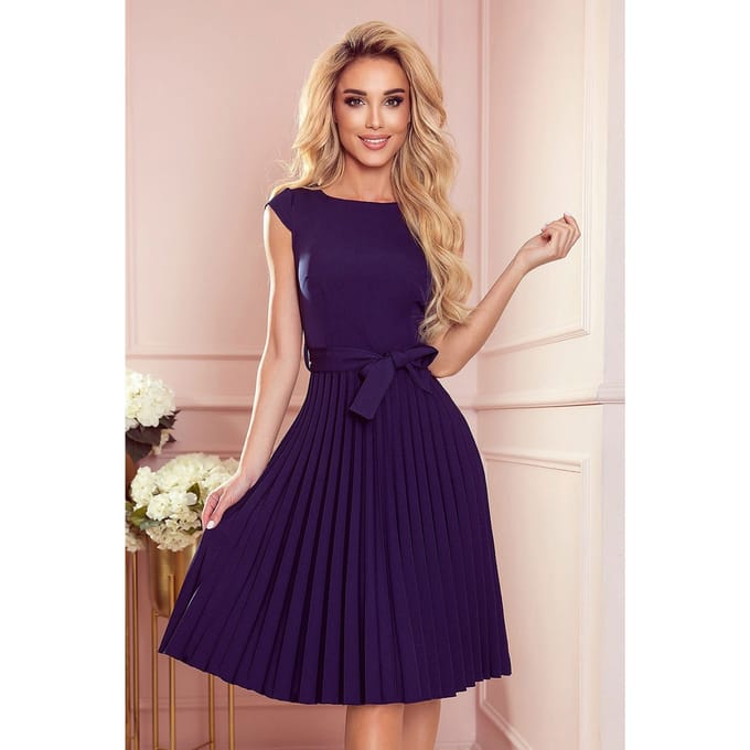 Chic Daily Pleats - Purple / XL
