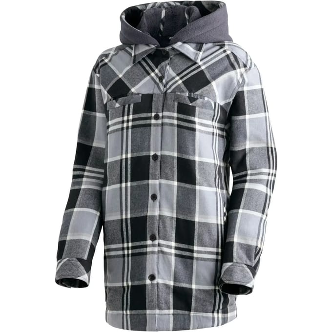Damesjack met capuchon Maier Sports Camquadri
