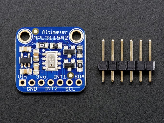 MPL115A2 I2C Barometer druk temperatuur sensor ,hoogtemeter Adafruit 1893