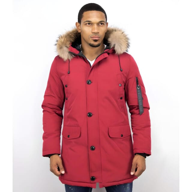 Enos Parka jas met bontkraag