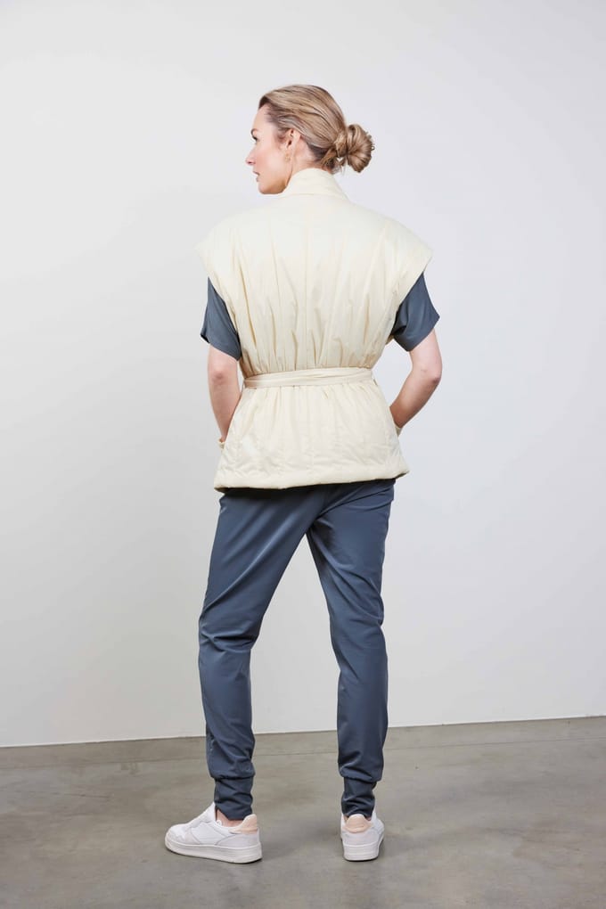 DIDI Sleeveless Kimono Romy Oyster White Taglia: 38-40 | Gilet Outlet | Donna | Bianco