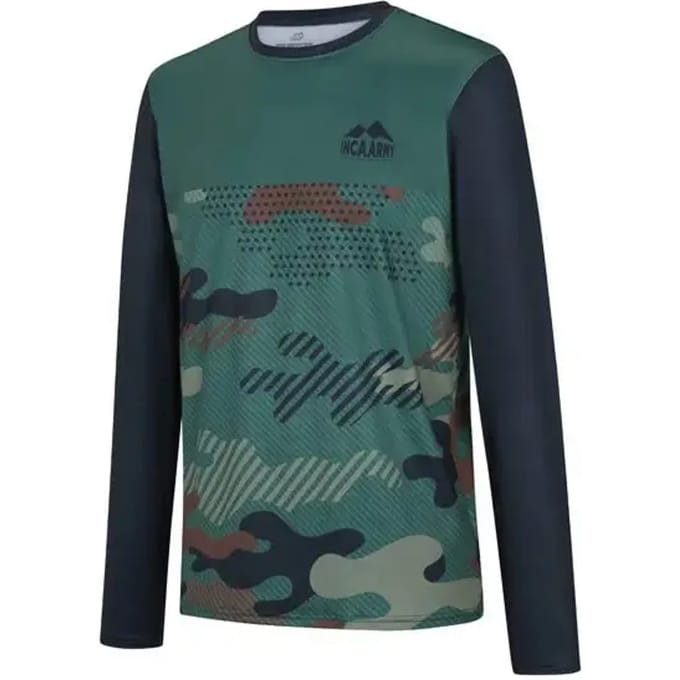 Jersey met lange mouwen Inca Army Sachamama Rider