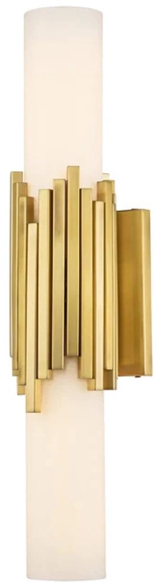 Elstead Lighting LED Wandlamp Marvele | 2X E27 Max 4W | Aged Brass