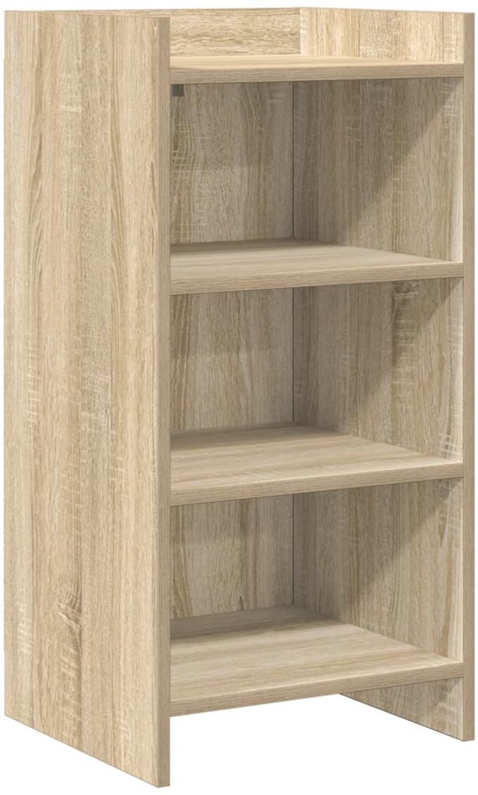 vidaXL - Dressoir - Sonoma - Eiken - 40 - x - 36 - x - 80 - cm - Bewerkt - hout