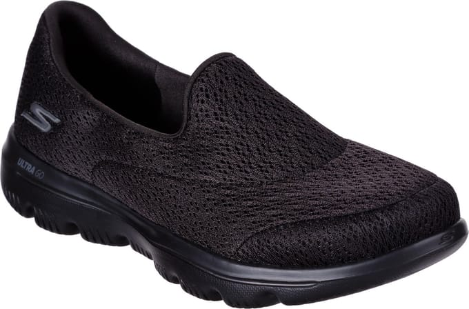 Skechers - Go Walk Evolution Ultra - Dames - Instappers - Zwart mt 43