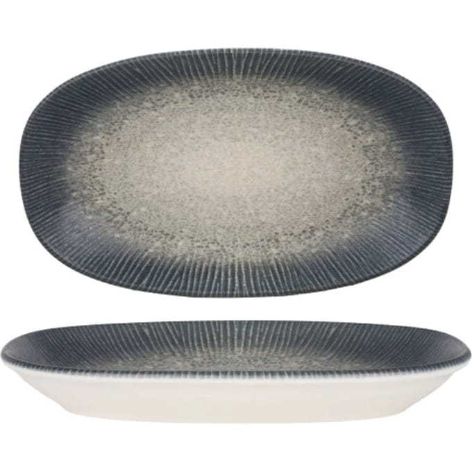Bonna Serveerschaal - Arctic - Porselein - 24x14 cm - set van 2