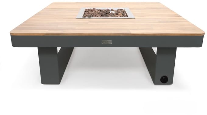 Happy Cocooning vuurtafel Horizon 95 smokey anthracite