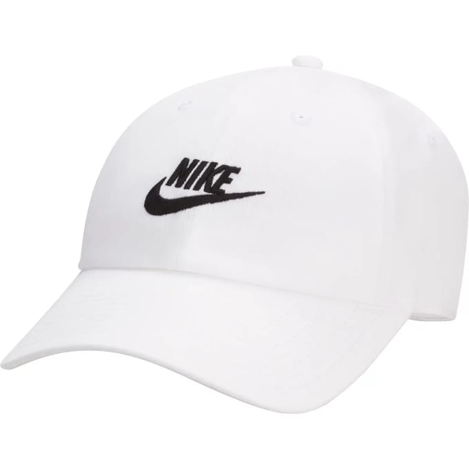 Nike Club Cap Fb5368-100 - Kleur Wit-zwart - Maat M/L