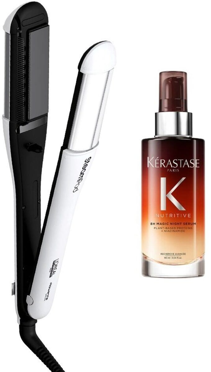 L'Oréal Professionnel Steampod 4.0 + Kérastase Nutritive 8H Magic Night Serum 90ml