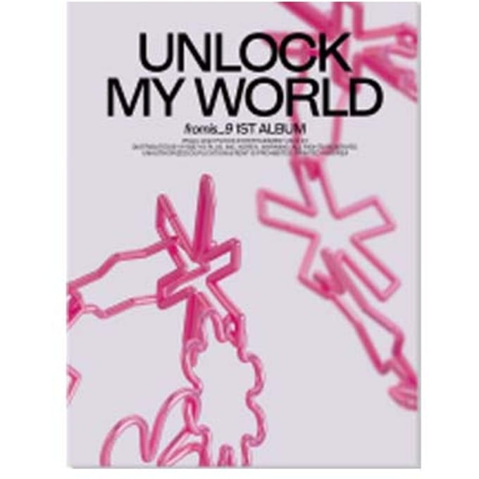 fromis_9 1e Album Unlock My World??(Weverse Albums ver.) white