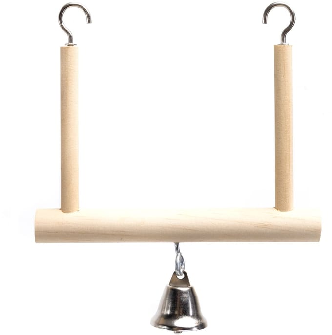 Nobleza Vogelschommel voor Vogelkooi - Hangende Vogel Schommel - 13 cm