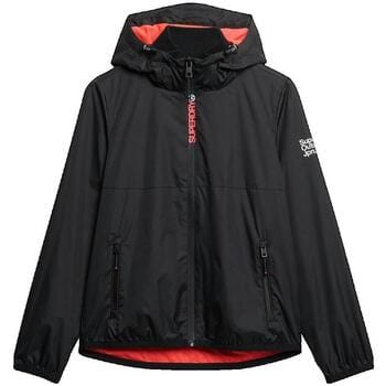 Superdry Hooded Logo Windbreaker Jas Dames - Maat 5XL