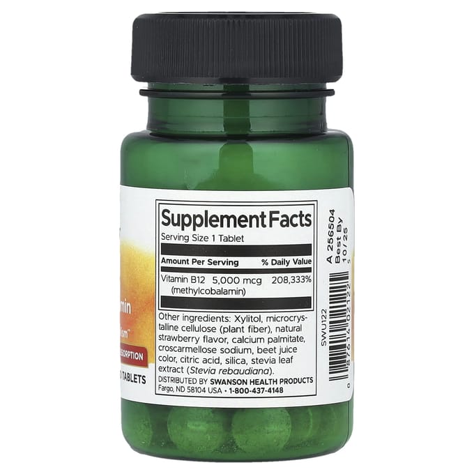 B12, 5.000 Mcg, 60 Tabletten