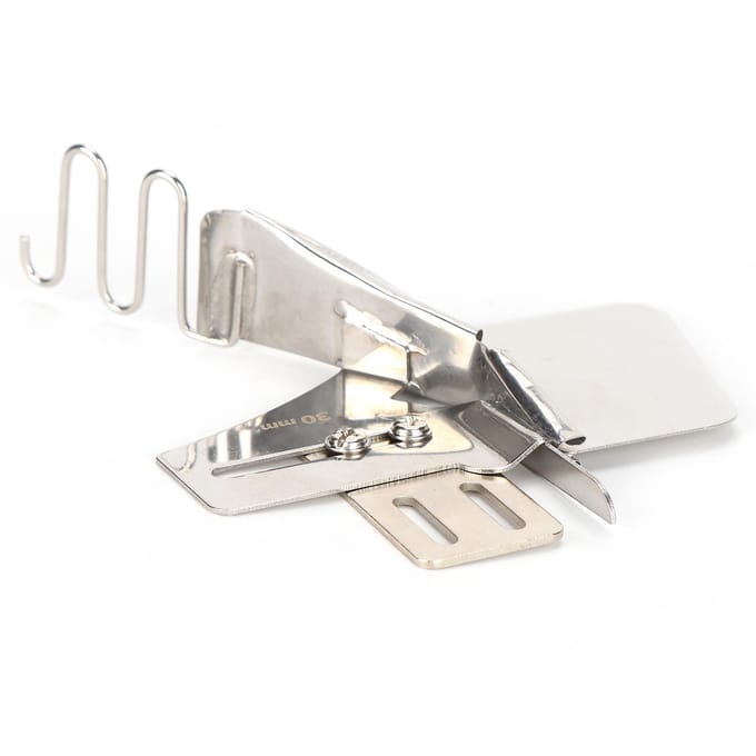 Hoekbinder 4-voudig Biaismap Bindhulpstuk Stiksteek Machine-accessoires 30 mm white