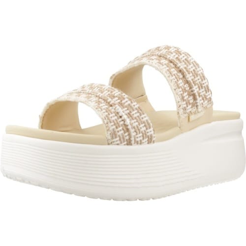 Platte sandalen HEYDUDE Austin Slide Woven Boulder