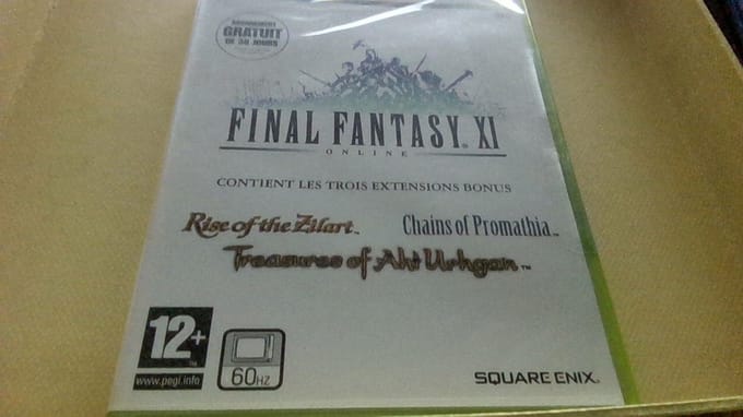 FINAL FANTASY XI ONLOINE CONTIENT LES TROIS EXTENSIONS BONUS