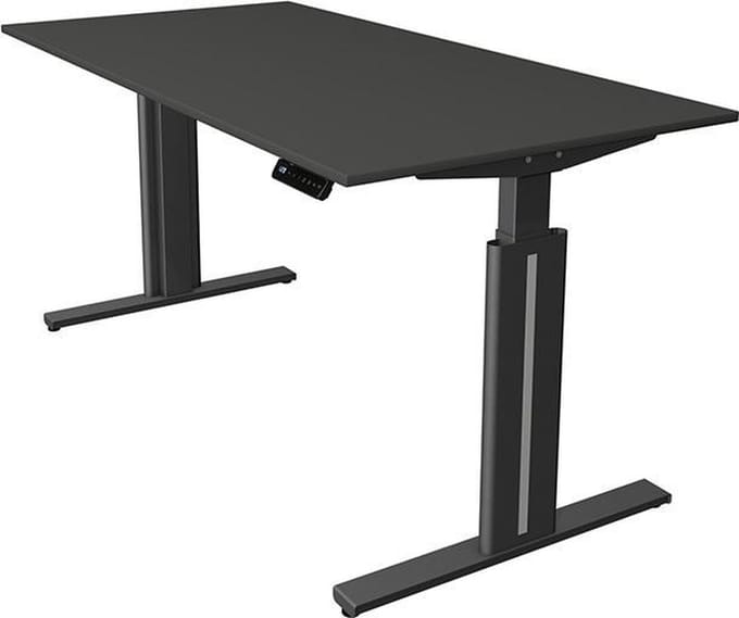 Kerkmann - Bureau Move-3 elegant antraciet 160x80cm elektrisch verstelbaar