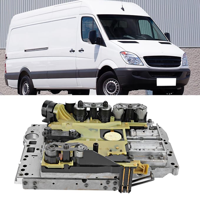 Ensemble solénoïde d'ordinateur de corps de soupape de transmission TCU 722.6 adapté à Benz