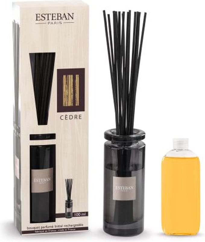 Esteban Classic Cèdre Geurstokjes Initial 100ml