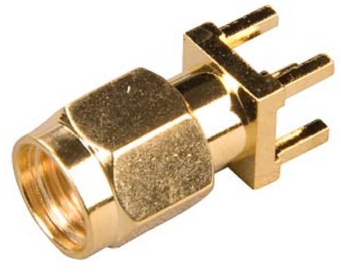 RP-SMA (m) connector voor chassis montage