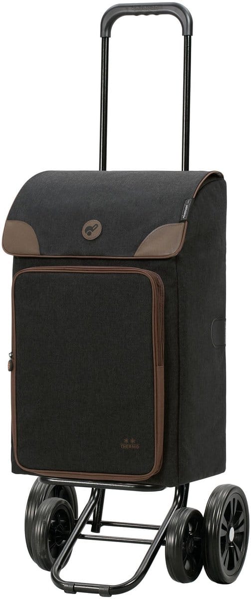 Andersen Shopper Quattro Shopper Holk Winkelwagen 58 cm - 45 L - schwarz