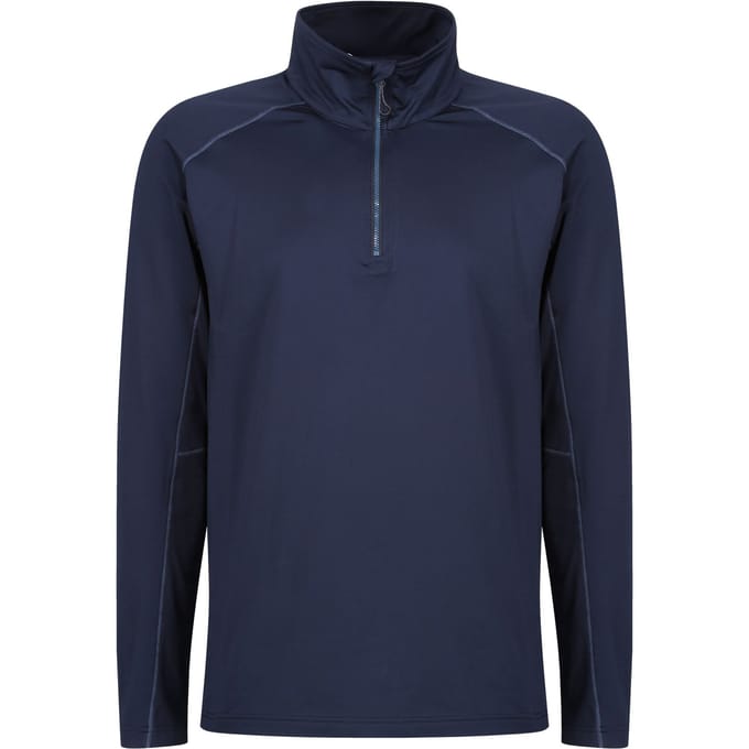 Regatta Heren Core Stretch Half Zip Midlayer (Marine)