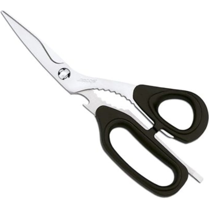 Ciseaux de cuisine - ARCOS - 21 cm - Acier inoxydable - Plastique - Multi-fonction