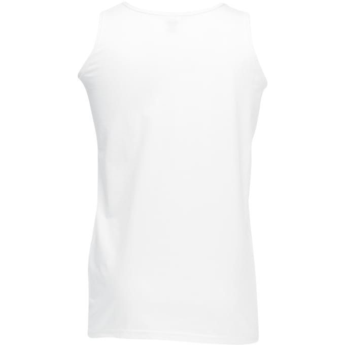 Fruit Of The Loom Heren Atletisch Mouwloos Hemd / Tanktop (Wit)