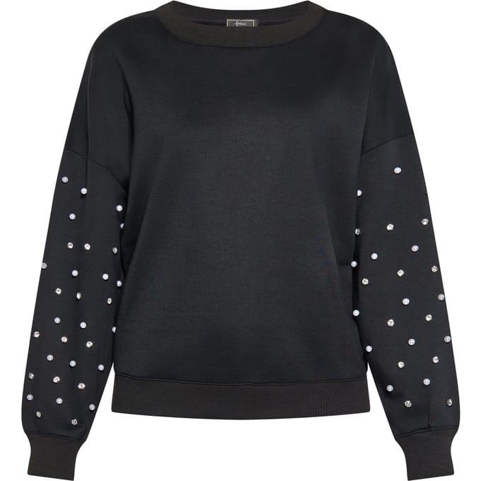 Faina Sweatshirt Dames zwart