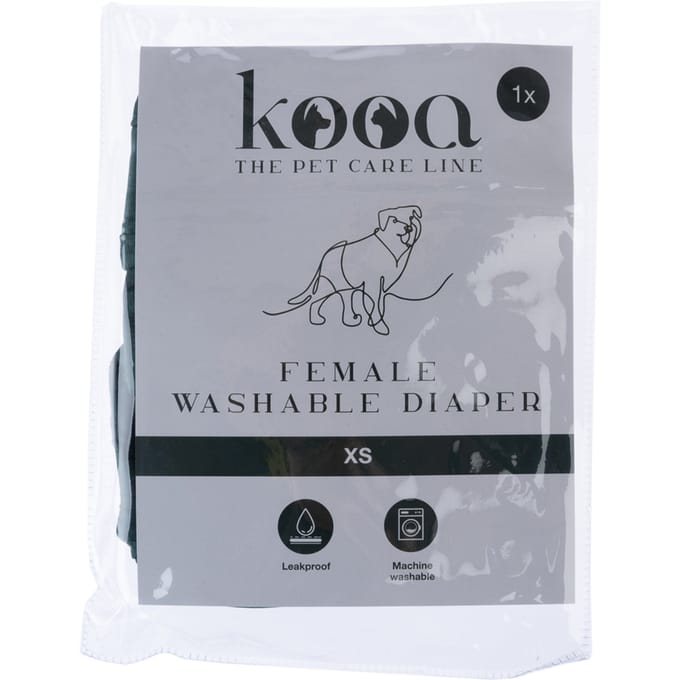 kooa Wasbare Luiers voor Teefjes maat XS