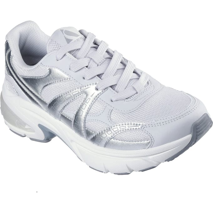 Skechers Shadow Stellar 90 Dames Grijze Sneakers