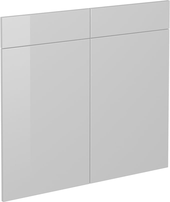 Vicco R-Line Keukenfront – 79.2 x 70.8 cm meubelfront voor de onderkast met lades Wit Hoogglans