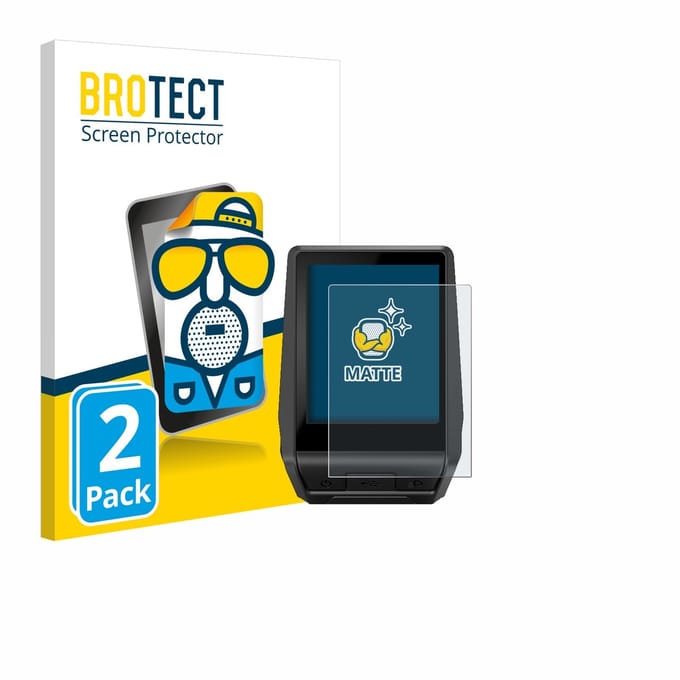 BROTECT - Screenprotector voor Bosch Nyon 2020 - Folie Beschermfolie matte 2 Stuks