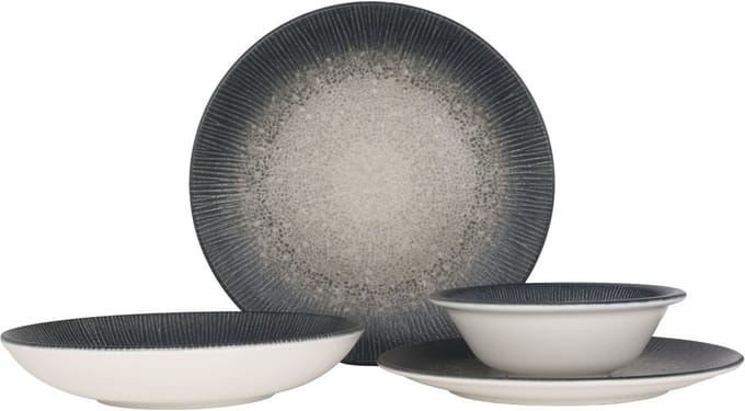 Bonna Serviesset - Arctic - 24 delig - 6 persoons - Porselein