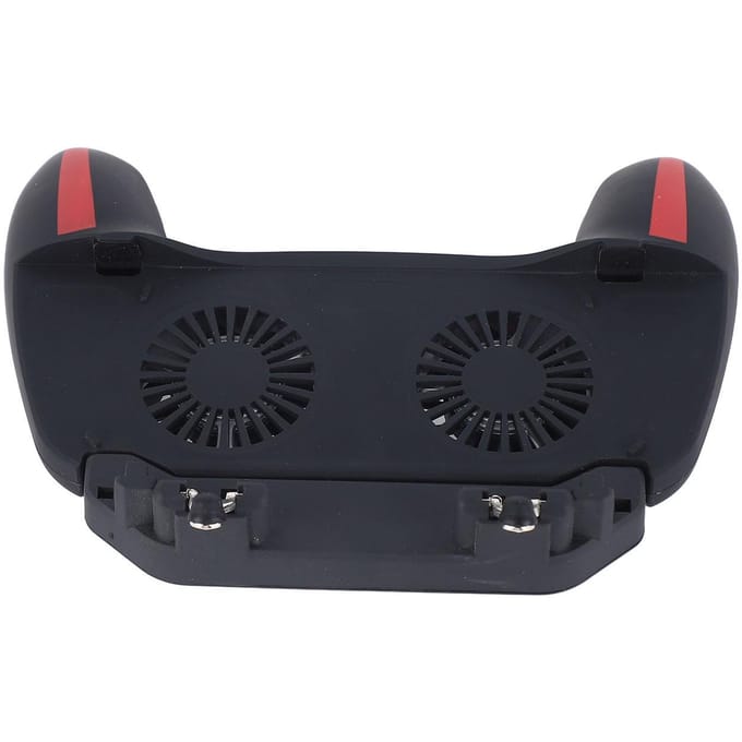Mobiele Gamecontroller met Koelventilator Stille Werking Gaming Grip Gamepad Mobiele Controller black