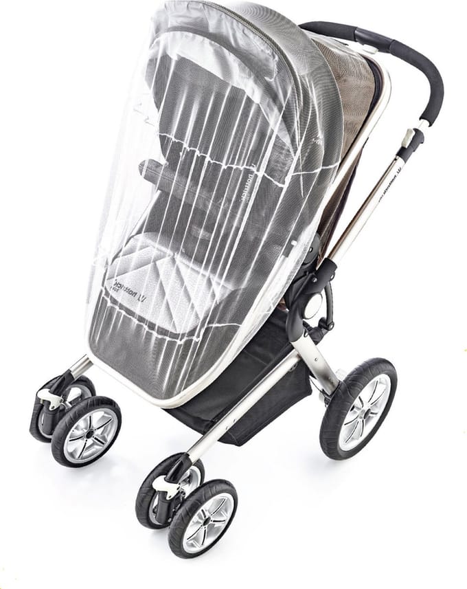 Babyjem Buggy Insecten Klamboe Wit