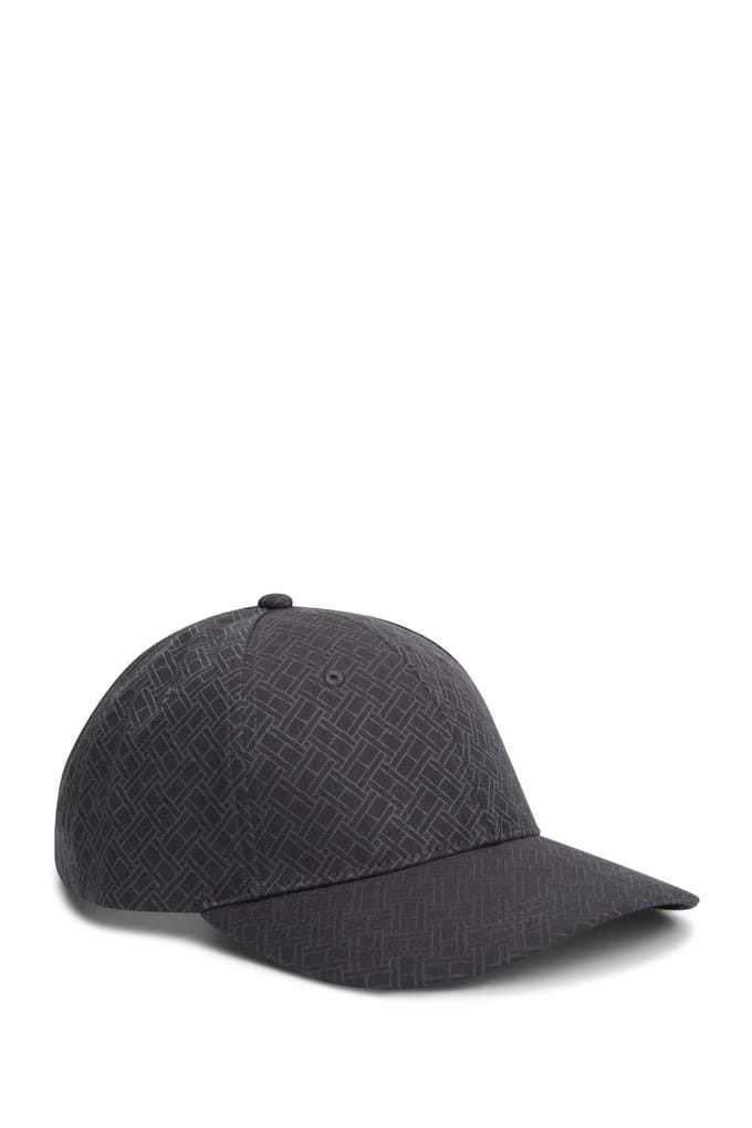 Tommy Hilfiger Flag Jacquard 6 Panel Cap Black Größe: OS | Hüte Outlet | Herren | Schwarz