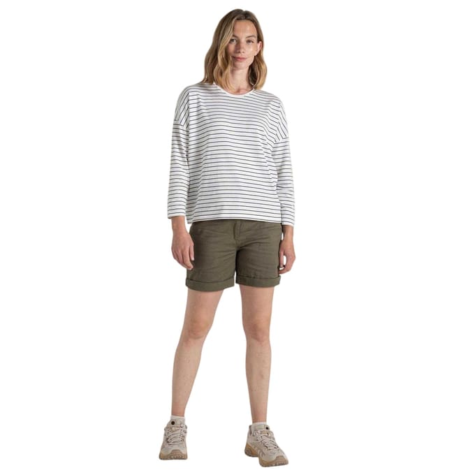 Craghoppers Dames/Dames Kielder Drop Shoulder T-shirt (Marineblauw)