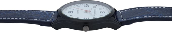 EXCELLANC Herenhorloge imitatieleer Mineralglas
