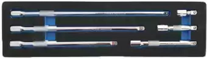 Weber Tools 3/8'' Verlengstukken set 6-delig
