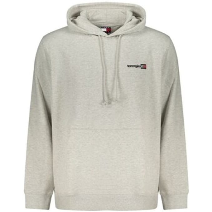 Tommy Hilfiger Tjm Regular Entry Dna Hoodie Ice Grey Heather Größe: M | Pullover Outlet | Herren | Grau