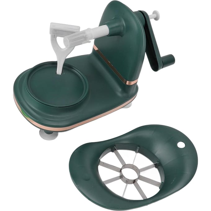 Handaangedreven Appelschiller Fruitenschiller met Snijder Appel Fruit Geschild Machine Kit Keukengereedschap black