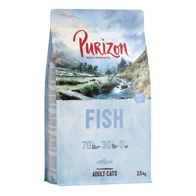 5kg Purizon Adult - Kip met vis