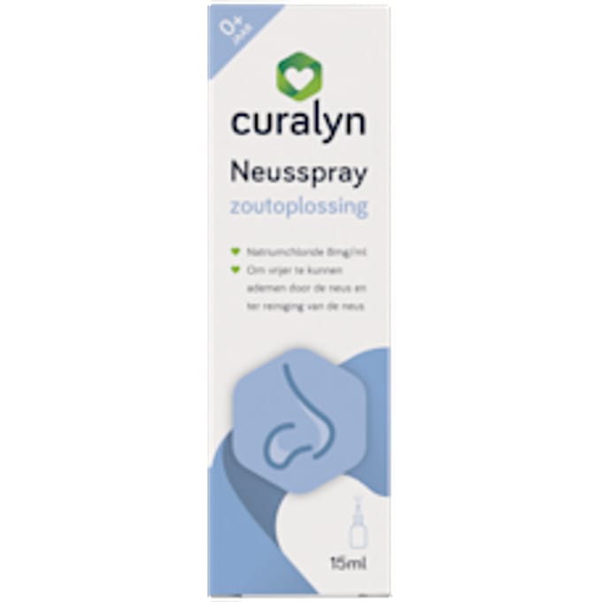 Neusspray Curalyn zoutoplossing 15ml