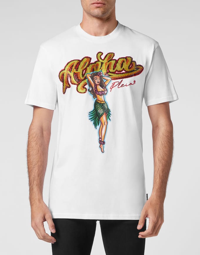 T-Shirt Ronde Hals Hawaii