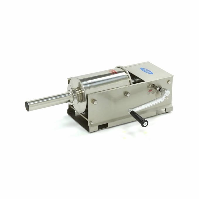 Professionele Horizontale Worstenvuller 3 Liter - Inclusief 4 RVS Vulbuizen