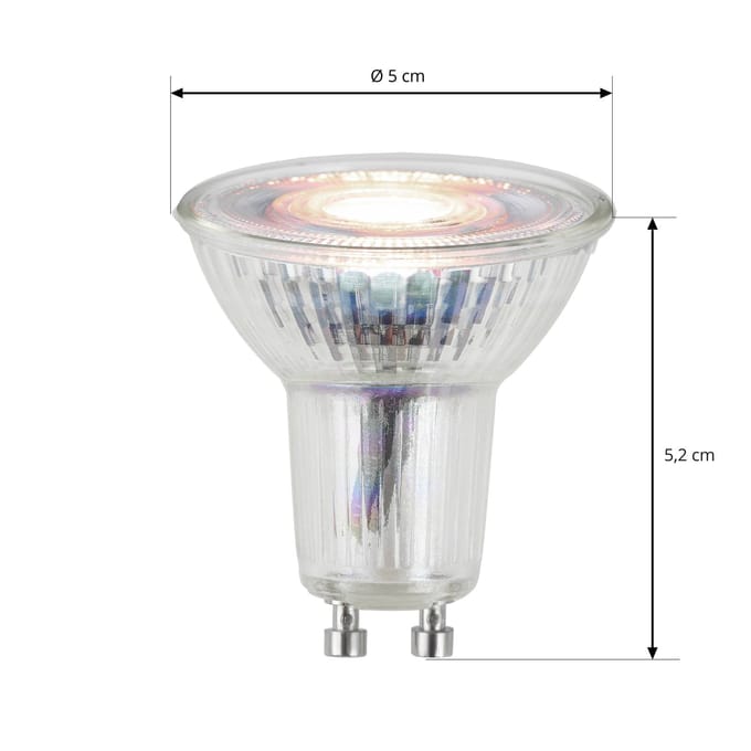 Arcchio LED-reflectorlamp GU10 4,5 W 36° helder 3.000 K